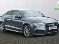 Used Audi A3 Black Edition 150 HP (110 kW) 2017 Grey Sedan