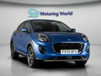 Second-hand Ford Puma Titanium 125 CP (91 kW) 2020 Albastru SUV