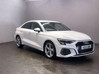 Used Audi A3 S-Line 150 HP (110 kW) 2021 White Sedan