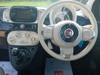 Used Fiat 500 Lounge 69 HP (50 kW) 2019 Black Hatchback