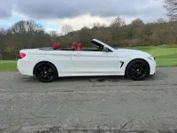 Used BMW 430 Cabriolet M Sport 252 HP (185 kW) 2017 White Cabriolet