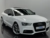 Used Audi A5 Sportback Advanced 177 HP (130 kW) 2015 White Hatchback
