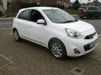 Used Nissan Micra Acenta 78 HP (57 kW) 2016 White Hatchback