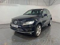Used VW Touareg R-line Plus 262 HP (192 kW) 2017 Black SUV