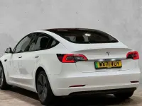 Used Tesla Model 3 Standard Range 366 kW (498 HP) 2021 White Sedan