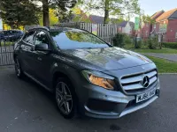 Used Mercedes GLA220 AMG line 177 HP (130 kW) 2016 Grey SUV