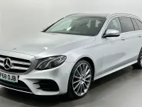 Used Mercedes E220 AMG Line Premium 194 HP (142 kW) 2018 Silver Estate