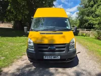 Used Ford Transit 100 HP (73 kW) 2011 Yellow Van