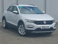 Used VW T-Roc SE 115 HP (84 kW) 2018 Silver SUV