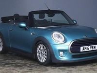 Used Mini Cooper D Cabriolet 116 HP (85 kW) 2016 Turquoise Cabriolet