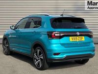 Used VW T-Cross R-line 115 HP (84 kW) 2019 Turquoise SUV