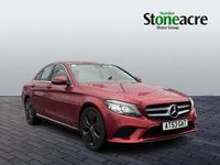 Used Mercedes C220 Sport Edition 191 HP (140 kW) 2020 Red Sedan