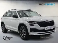 Second-hand Skoda Kodiaq SportLine 150 CP (110 kW) 2024 Alb SUV