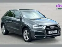 Second-hand Audi Q3 S-Line 180 CP (132 kW) 2017 Gri SUV