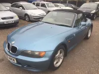 Usado BMW Z3 140 HP (102 kW) 1998 Azul Cabrios