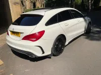 Used Mercedes CLA220 AMG 177 HP (130 kW) 2016 White Coupe