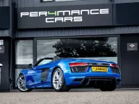 Used Audi R8 Spyder Advanced 540 HP (397 kW) 2017 Blue Cabriolet