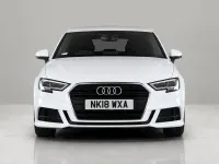Used Audi A3 S-Line 150 HP (110 kW) 2018 White Sedan