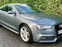 Used Audi A5 S-Line 177 HP (130 kW) 2015 Grey Coupe