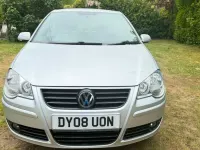 Begagnad VW Polo Match 70 HK (51 kW) 2008 Silver Halvkombi