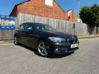 Used BMW 116 Sport Line 2017 Black Hatchback