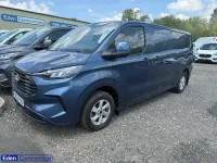 Used Ford Transit Custom Limited 136 HP (100 kW) 2024 Blue Van