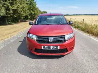 Used Dacia Sandero Ambiance 90 HP (66 kW) 2016 Red Hatchback