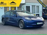 Used Tesla Model 3 Long Range AWD 366 kW (498 HP) 2022 Blue Sedan