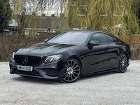 Used Mercedes E300 AMG line 245 HP (180 kW) 2019 Black Coupe