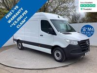 Begagnad Mercedes Sprinter Progressive 2022 Vit Van