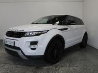 Begagnad Land Rover Range Rover evoque Dynamic 2012 Vit SUV