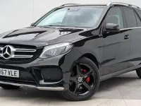 Used Mercedes GLE350 AMG line 254 HP (186 kW) 2017 Black SUV