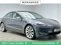 Used Tesla Model 3 Performance 461 kW (627 HP) 2019 Grey Sedan
