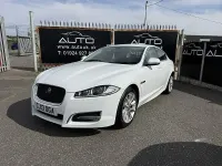 Used Jaguar XF 200 HP (147 kW) 2013 White Sedan