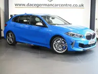 Usado BMW M135 Sport Line 306 CV (225 kW) 2021 Azul Utilitario