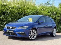 Used Seat Leon FR 150 HP (110 kW) 2018 Blue Hatchback