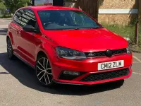 Used VW Polo GTI 192 HP (141 kW) 2015 Red Hatchback