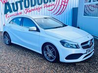 Used Mercedes A220 AMG line 2018 White Hatchback