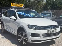 Used VW Touareg R-line 2013 White SUV