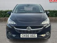 Used Vauxhall Corsa 90 HP (66 kW) 2016 Black Hatchback