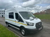 Used Ford Transit 130 HP (95 kW) 2018 White Van