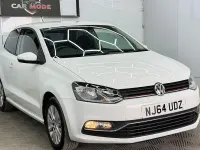 Used VW Polo SE 60 HP (44 kW) 2014 White Hatchback