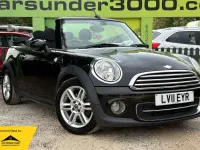 Used Mini Cooper Cabriolet 122 HP (89 kW) 2011 Black Cabriolet