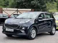 Used Kia Sportage 114 HP (83 kW) 2020 Black SUV