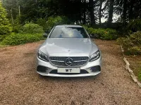 Used Mercedes C220 AMG line 194 HP (142 kW) 2021 Silver Sedan