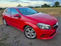 Used Mercedes A180 2017 Red Hatchback
