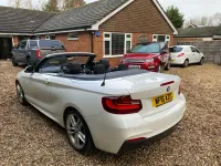 Usado BMW 218 M Sport 2016 Branco Cabrios