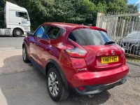 Begagnad Nissan Juke Tekna 2017 Röd SUV
