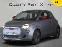 Used Fiat 500e Red 86 kW (118 HP) 2022 Grey Hatchback