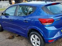 Used Dacia Sandero Essentiel 100 HP (73 kW) 2022 Blue Hatchback